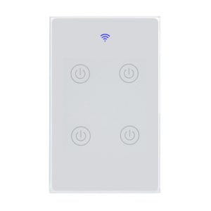 Smart Wi-Fi Light Switch (4 Lever)