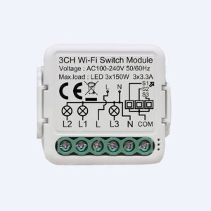 Wi-Fi Switch Module - 3 Gang