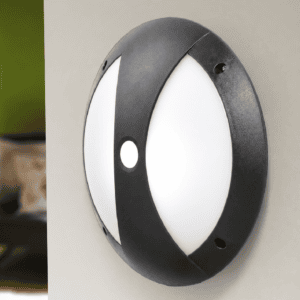 Fumagalli Lucia-GD Round Guard Bulkhead – Black/Opal, E27