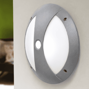 Fumagalli Lucia-GD Round Guard Bulkhead – Grey/Opal, E27